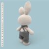 Conejo de Pascua Rosado de Crochet con Overoles | Albi - Imagen 5