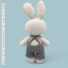 Conejo de Pascua Rosado de Crochet con Overoles | Albi - Imagen 6
