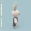 Conejo de Pascua Rosado de Crochet con Overoles | Albi - Imagen 4