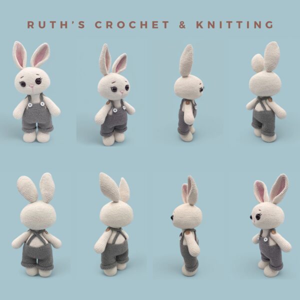 Crochet Bunny Pattern PDF - Albi - English & Spanish - Image 9