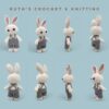 Patrón de conejo amigurumi a crochet – Conejo de peluche DIY con overol (descarga en PDF en Inglés y Español) - Imagen 8
