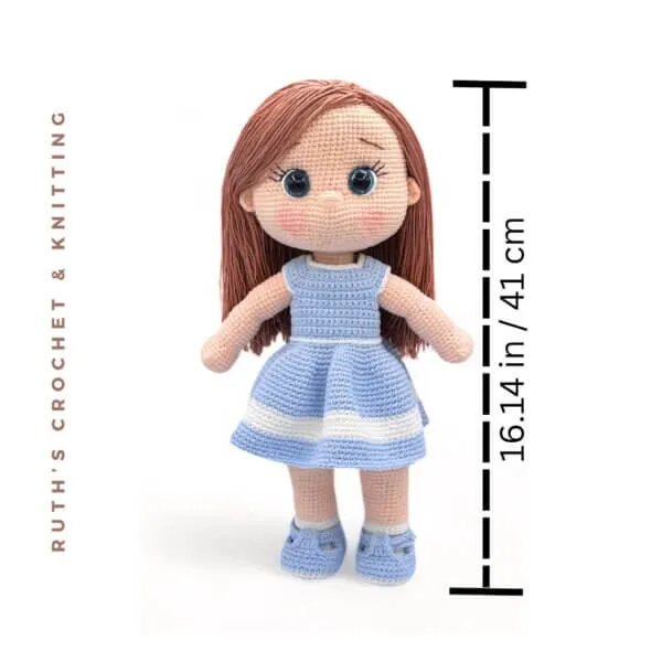 Crochet Doll Pattern PDF - Sweet Ami - English & Spanish - Image 8