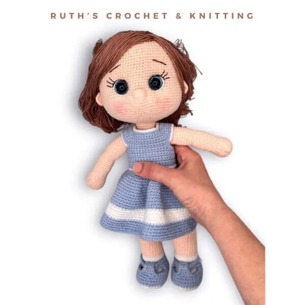 Crochet Doll Pattern PDF - Sweet Ami - English & Spanish - Image 9