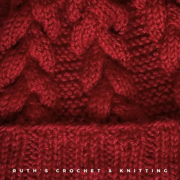 Gorro de Invierno Trenzado Hecho a Mano - Imagen 7