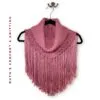 Cuello Bufanda con Flecos Boho de Crochet para Mujer - Imagen 8