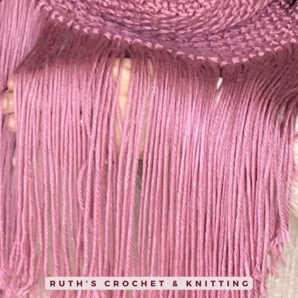 Cuello Bufanda con Flecos Boho de Crochet para Mujer - Imagen 4