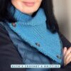 Crochet Elastic Jersey Cowl - Image 4