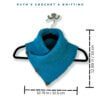 Crochet Elastic Jersey Cowl - Image 2