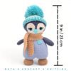 Handmade Crochet Plush Penguin - Image 2