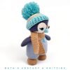 Handmade Crochet Plush Penguin - Image 4