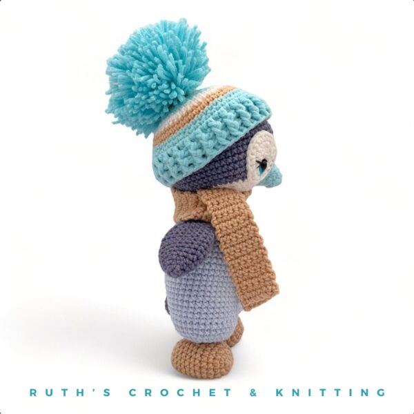 Handmade Crochet Plush Penguin - Image 5