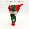 Amigurumi Niño Gnomo Navideño Hecho a Mano - Imagen 9