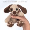 Peluche de Cachorro Amigurumi Hecho a Mano | Moss - Imagen 3