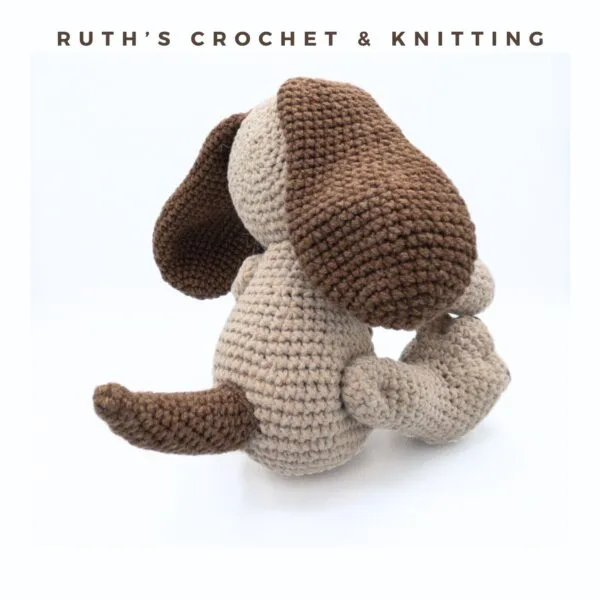 Peluche de Cachorro Amigurumi Hecho a Mano | Moss - Imagen 7