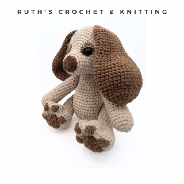 Peluche de Cachorro Amigurumi Hecho a Mano | Moss - Imagen 10