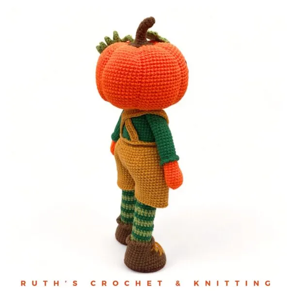 Amigurumi Niño Calabaza Hecho a Mano | Rusty - Imagen 6