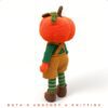Handmade Pumpkin Boy Amigurumi | Rusty - Image 8