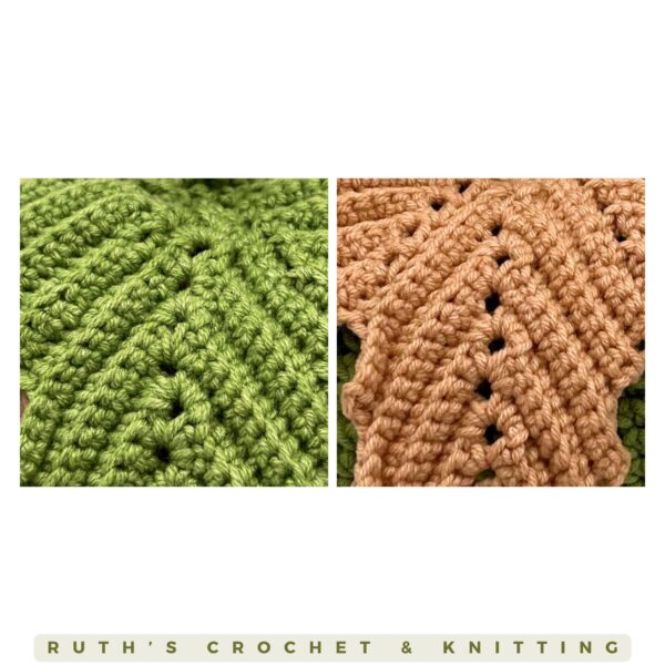 Crocheted Green & Beige Pumpkins Décor Set - Image 6