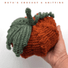 Calabaza a Crochet con Burbujas - Acento otoñal - Imagen 3