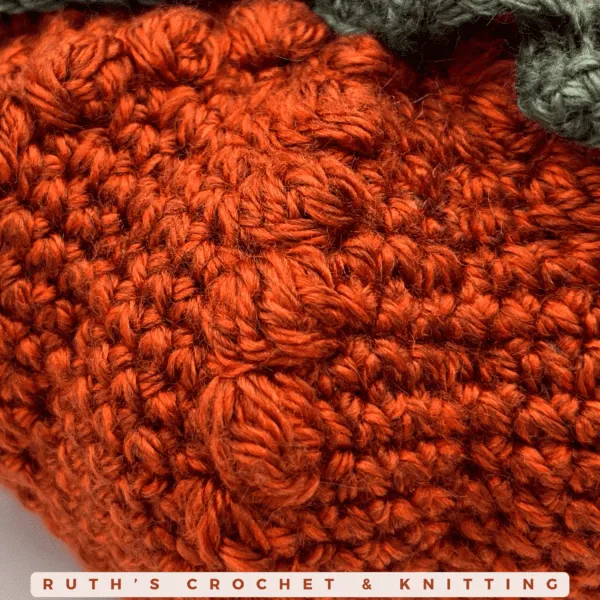 Calabaza a Crochet con Burbujas - Acento otoñal - Imagen 5