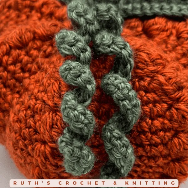 Calabaza a Crochet con Burbujas - Acento otoñal - Imagen 7