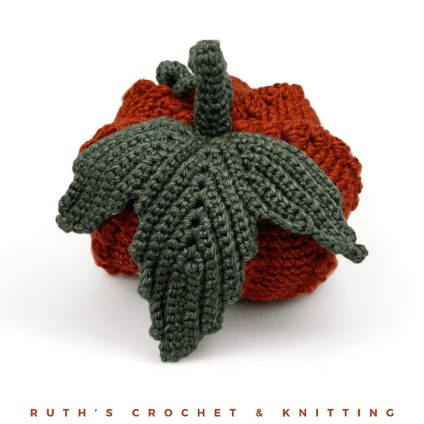 Calabaza a Crochet con Burbujas - Acento otoñal - Imagen 8