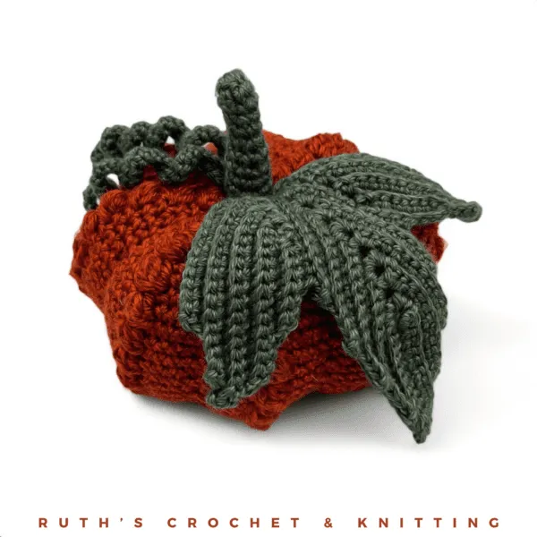 Calabaza a Crochet con Burbujas - Acento otoñal - Imagen 10