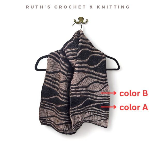 Handmade Short Rows Scarf - Image 9
