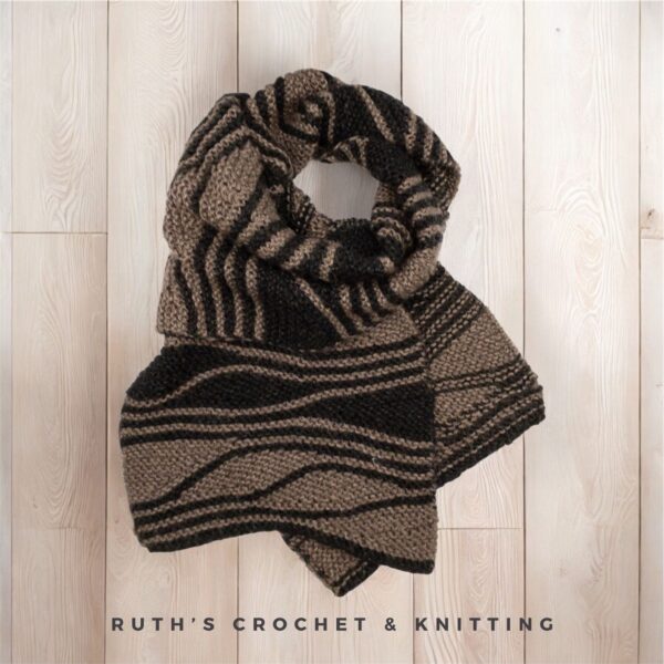 Handmade Short Rows Scarf - Image 10