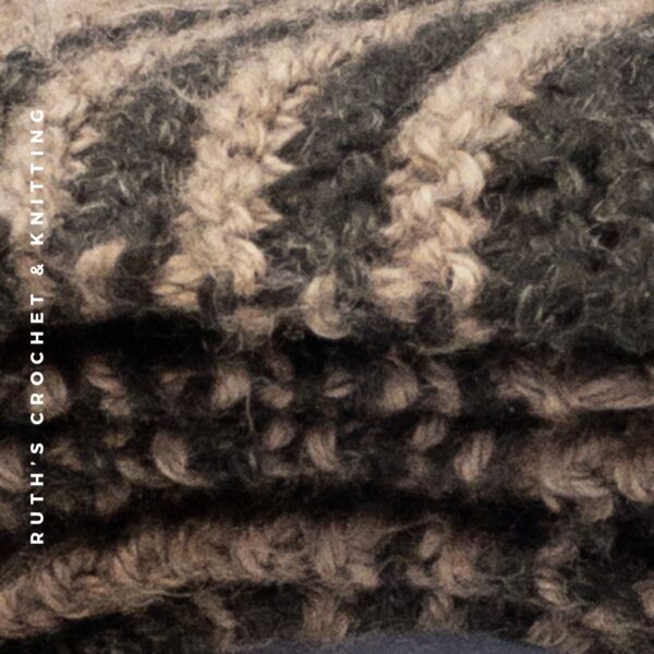 Handmade Short Rows Scarf - Image 5