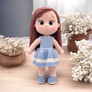 Handmade Amigurumi Toy Doll for Little Girls - Sweet Ami