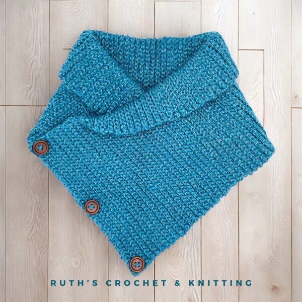 Cuello de Jersey Elástico a Crochet - Imagen 5