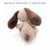 Handmade Crochet Dog Plush – Handmade Crochet Puppy Toy – Baby Shower Gift & Nursery Decor - Image 8