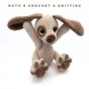 Handmade Crochet Dog Plush – Handmade Crochet Puppy Toy – Baby Shower Gift & Nursery Decor - Image 4