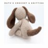 Handmade Crochet Dog Plush – Handmade Crochet Puppy Toy – Baby Shower Gift & Nursery Decor - Image 9