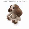 Handmade Crochet Dog Plush – Handmade Crochet Puppy Toy – Baby Shower Gift & Nursery Decor - Image 10