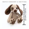 Handmade Crochet Dog Plush – Handmade Crochet Puppy Toy – Baby Shower Gift & Nursery Decor - Image 2