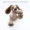 Handmade Crochet Dog Plush – Handmade Crochet Puppy Toy – Baby Shower Gift & Nursery Decor - Image 5