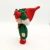 Gnomo Niño de Navidad tejido a crochet – Amigurumi decorativo hecho a mano (8.5” / 21.6 cm) - Imagen 16