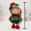 Crochet Christmas Gnome Set – Handmade Amigurumi Boy & Girl Decor (8.5” / 21.6 cm) - Image 12