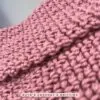 Fringe Boho Crochet Cowl Scarf for Women - Image 3