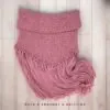 Fringe Boho Crochet Cowl Scarf for Women - Image 8