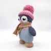 Crochet Penguin Plush – Handmade Amigurumi Toy for Nursery & Baby Shower Gift (9” / 23 cm) - Image 18