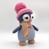 Crochet Penguin Plush – Handmade Amigurumi Toy for Nursery & Baby Shower Gift (9” / 23 cm) - Image 12