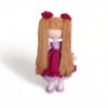 Handmade Crochet Doll with Ponytails – Removable Dress Amigurumi Keepsake Toy for Girls (15” / 38 cm) - Image 12