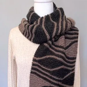 Handmade Short Rows Scarf