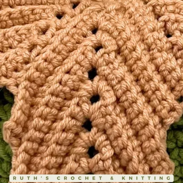 Handmade Crochet Pumpkin – Green Autumn Decor – Rustic Farmhouse Centerpiece – Premium Fall Table Accent - Image 9